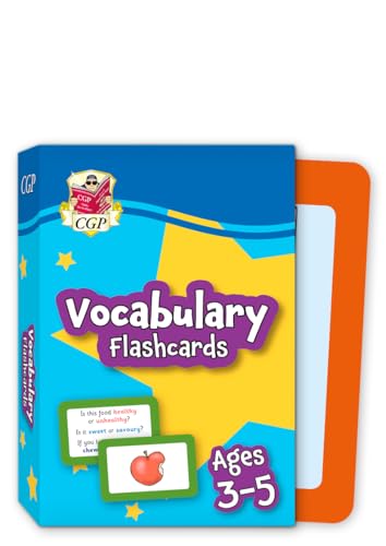 Vocabulary Flashcards for Ages 3-5 (CGP Reception Activity Books and Cards)